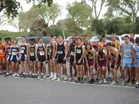 Waiting at the start line, the boys from Deer Valley will go on to win the BVAL Championship for 2009.